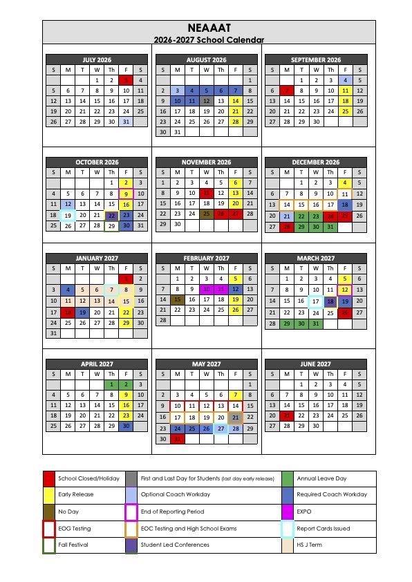 26-27 Calendar