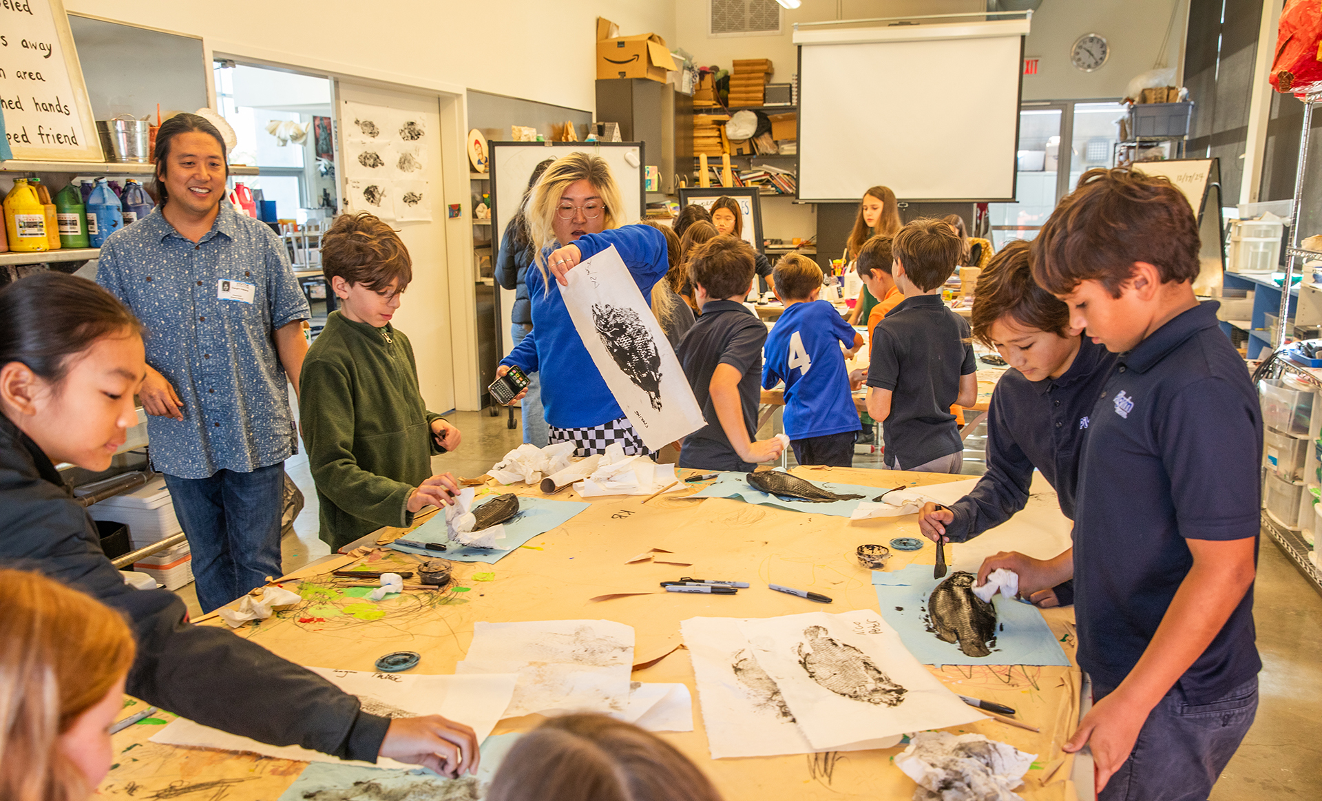 Gyotaku Fish Painting